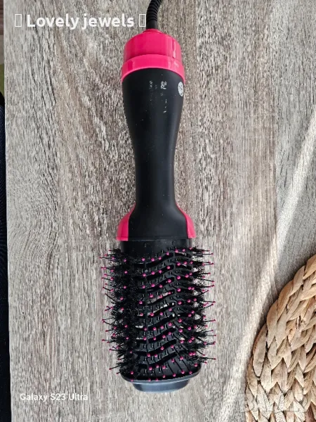 Професионална термо-керамична четка за коса сешоар , снимка 1