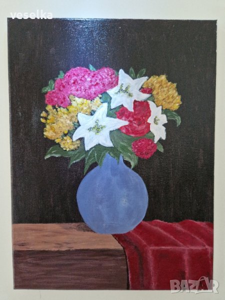 Картина акрил - размер 30х40 см, снимка 1