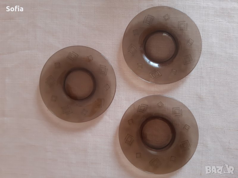 Търся ДУРАЛЕКС Испания/Кореком: Чаши/чинийки/Чаши Макове  и ПРЕДЛАГАМ малки чинийки 3бр Дуралекс, снимка 1