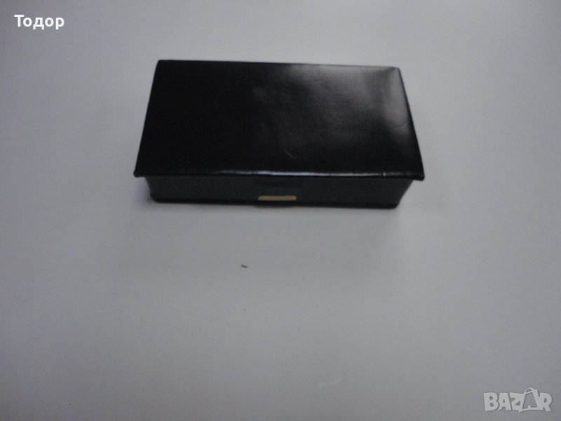 Страхотна кожена кутия за бижута с кадифе, снимка 1