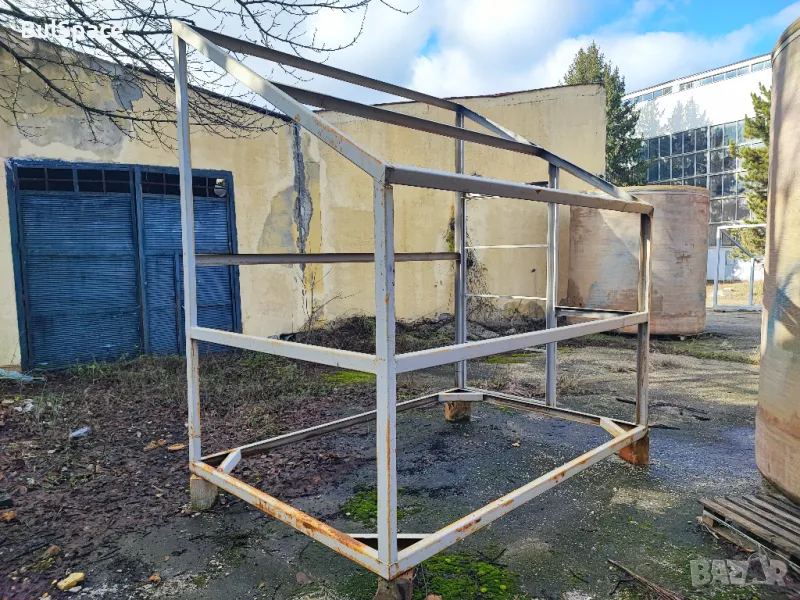Конструкция за контейнер - / склад / барака / беседка / навес / гараж, снимка 1