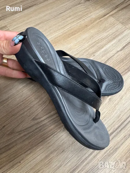 Оригинални дамски джапанки Crocs ! 37-38 н, снимка 1