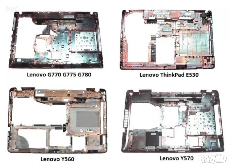 Нов Долен Корпус LENOVO IdeaPad ThinkPad Edge Y560 Y560A Y570 G770 G775 G780 E530 E535 E530C E545, снимка 1