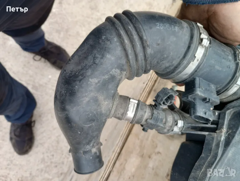 Въздуховод Фиат Алфа Ромео ланчия 1.3 мултиджет 51837510, снимка 1