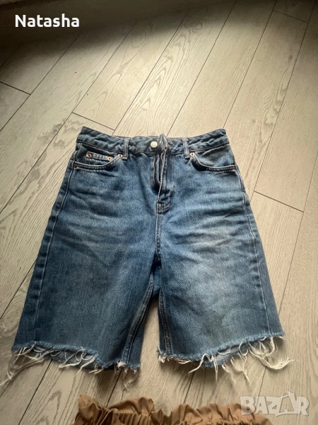 Къси дамски дънки, снимка 1