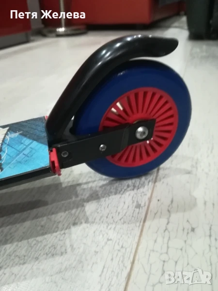 Алуминиева сгъваема тротинетка SPIDER-MAN, снимка 1