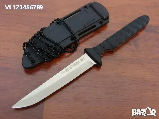 Нож за скрито носене на врат Cold Steel 53NCT Spike-коремче, снимка 1
