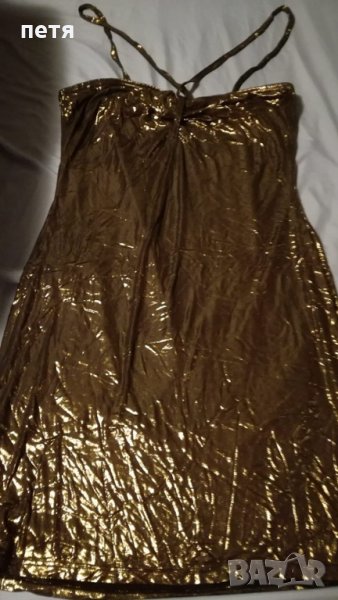 малка златна рокля, снимка 1