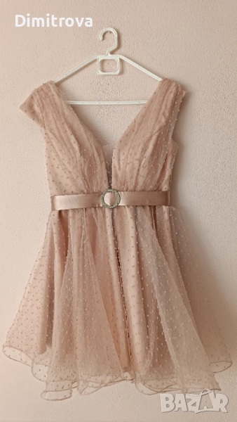 Разкошна официална рокля Naomi от тюл, снимка 1