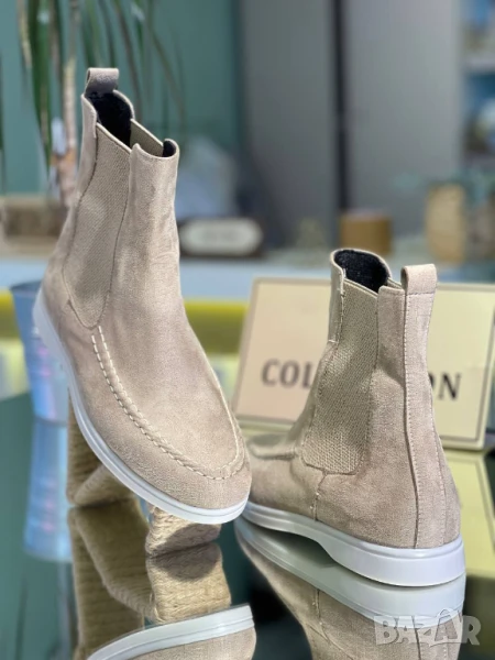 дамски велурени боти , снимка 1