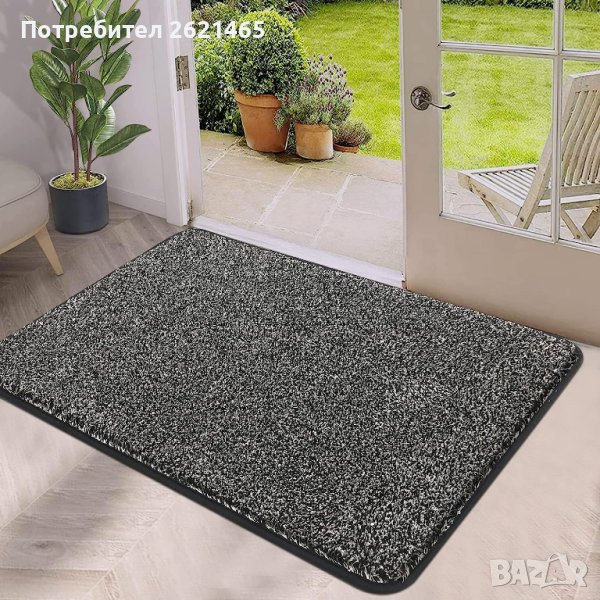 Абсорбиращо мръсотията килимче за входна врата, изтривалка, Clean Step Mat, снимка 1