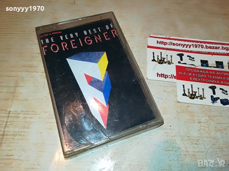 🚘FOREIGNER-КАСЕТА 0710221921, снимка 1