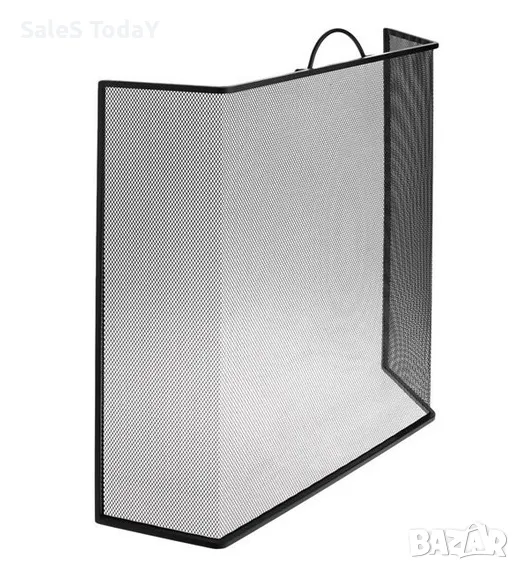 Параван за камина, 62,5x15x56 см, снимка 1