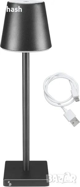 BEPER P201UTP101 Безжична лампа Touch за маса, бюро - USB акумулаторна настолна лампа, снимка 1