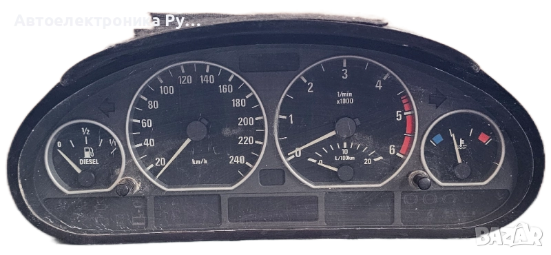 Километражно табло BMW E46 2.0 D 136 конски сили, 6901923, 0263606218, снимка 1
