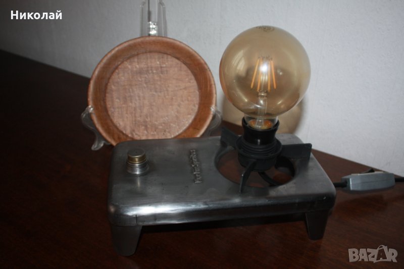 Лампа, направена от стар спиртник !!!, снимка 1
