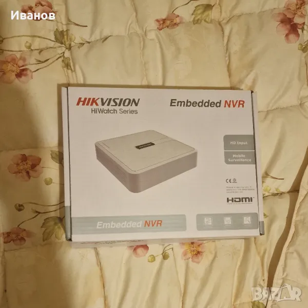 Четри канален Nvr HIKVISION , снимка 1