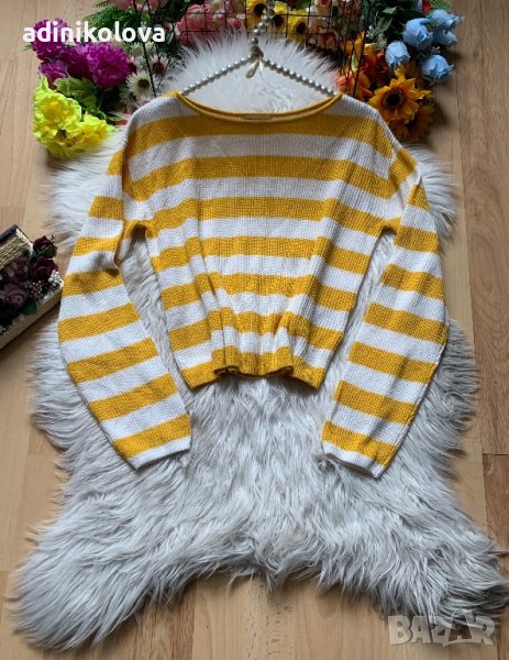 Двуцветен пуловер Н&М, снимка 1