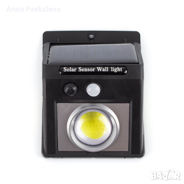 Сензорен соларен прожектор - Лупа, снимка 1