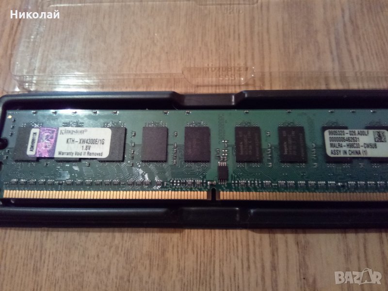 Ram памет Kingston DDR2 KTH-XW4300Е/1GB 667Mhz 1.8v, снимка 1