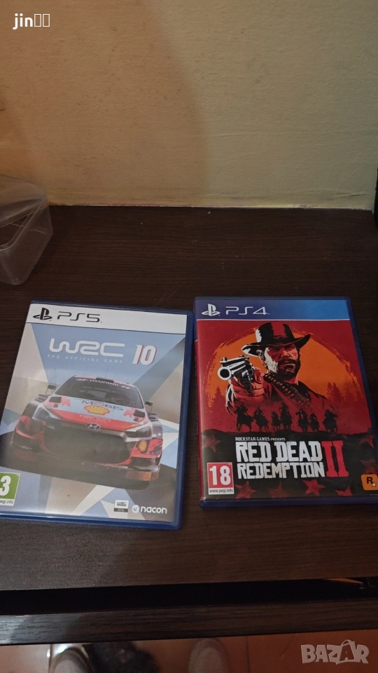 WRC 10 + Red Dead Redemption 2 PS5, снимка 1