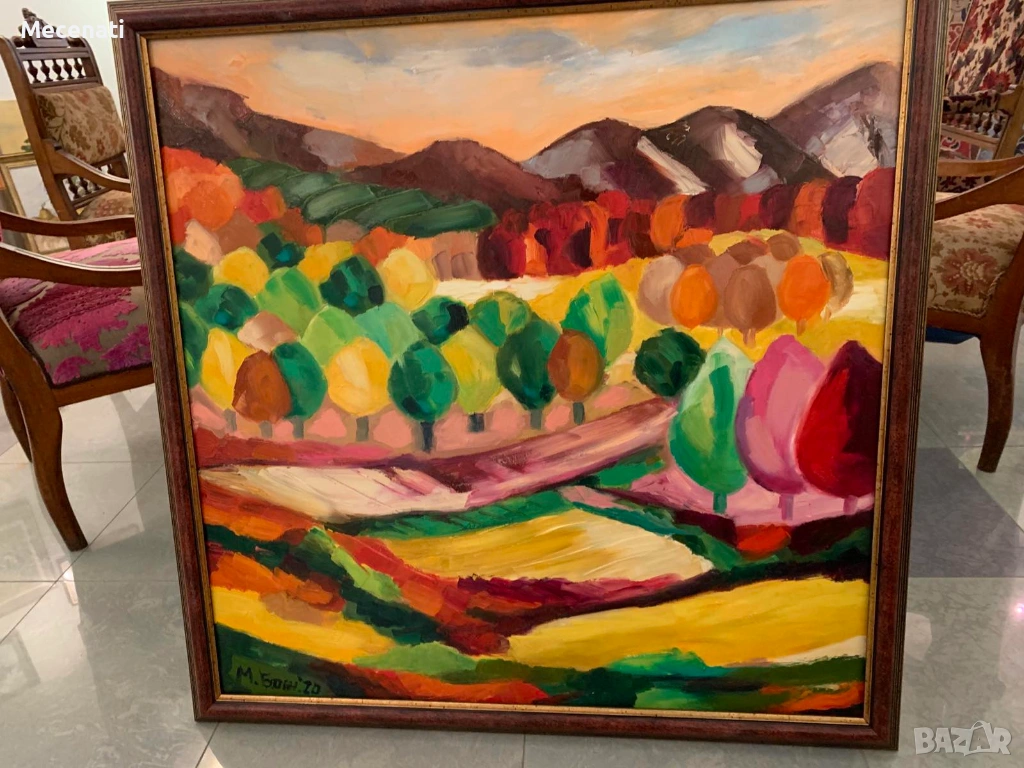 МЕГИ БОЖАНОВА масло/платно, снимка 1