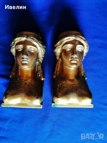 две стари бронзови апликации, снимка 1