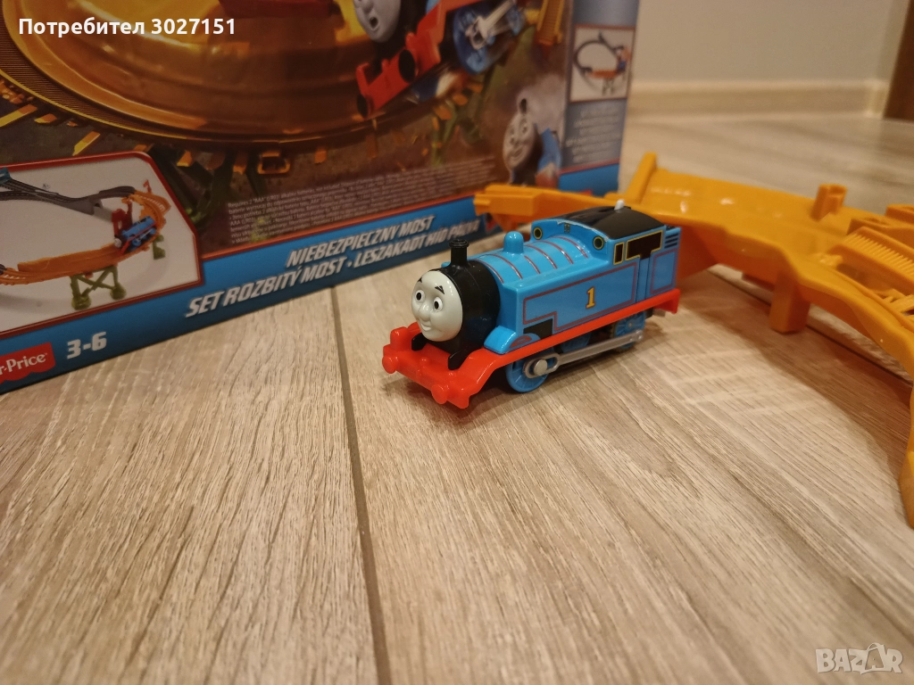 Влакче на релси , снимка 1