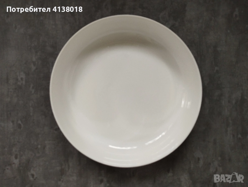 Продавам кръгла тава от закалено стъкло Luminarc Diwali 30см., снимка 1