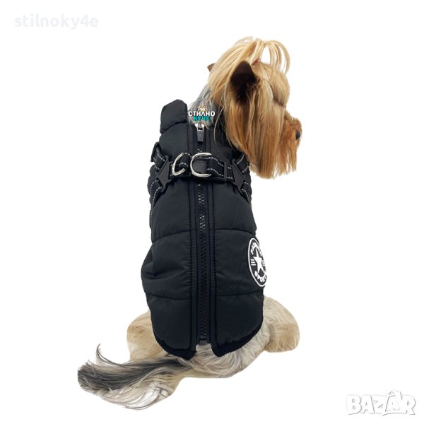 Зимно яке/елек за куче Зимни дрехи за кучета Зимна дреха за куче Кучешки зимни дрехи Кучешко яке, снимка 1