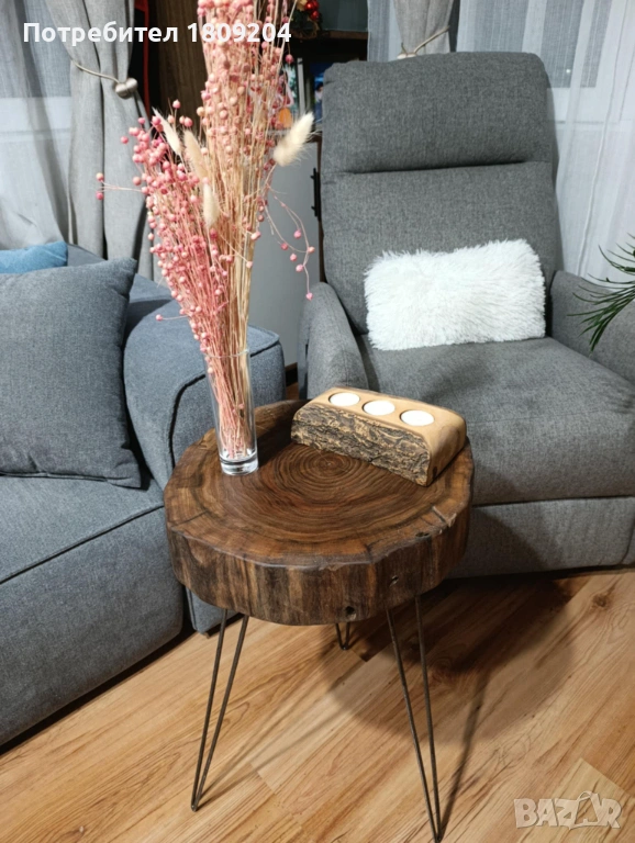 помощна масичка от орех, снимка 1