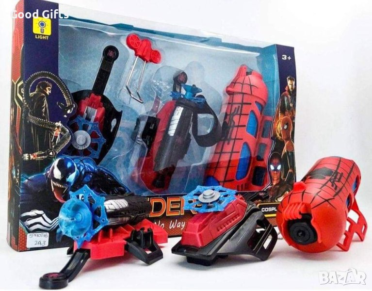 Комплект Спайдърмен Изстрелвачки, снимка 1