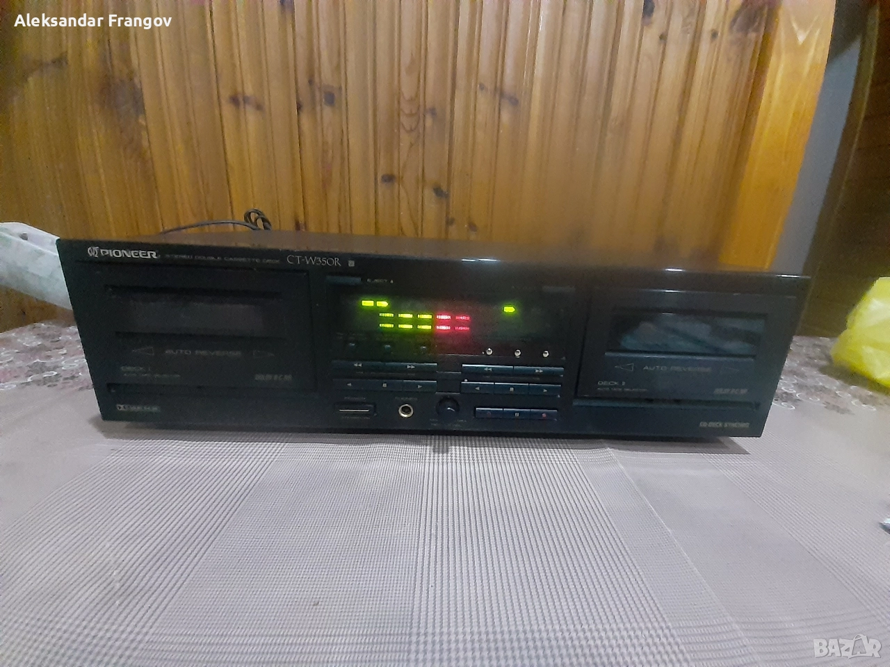 PIONEER CT - W 350 R , снимка 1