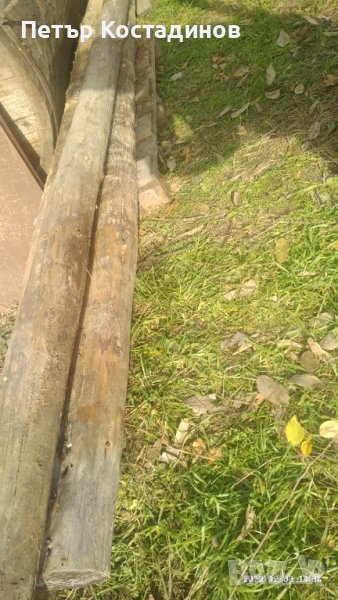 Дървени греди ритловици, подпори, снимка 1