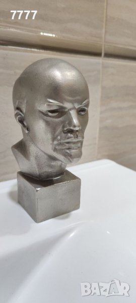 Алуминиев бюст на Ленин , снимка 1