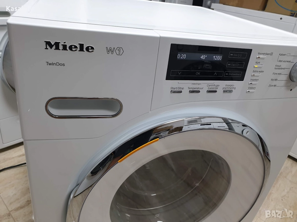 Miele W1 TwinDos Пералня Миеле 12м Гаранция, снимка 1