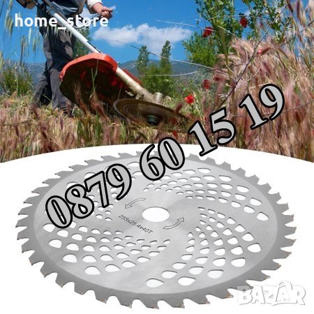 Видиран диск за моторен тример, циркулярен диск ф 255 мм, снимка 1