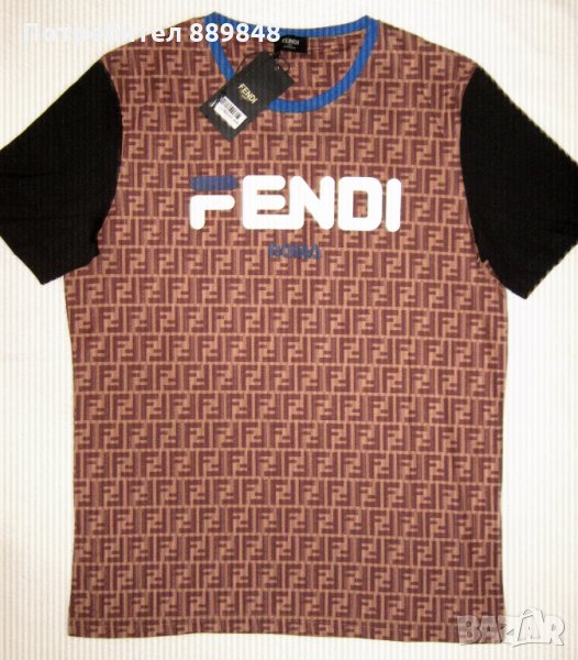 Мъжка тениска Fendi, снимка 1