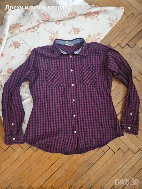 Памучна риза Lee Cooper , снимка 1