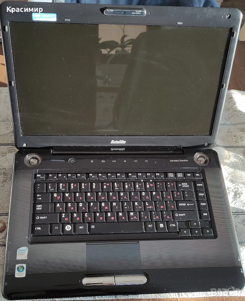 Лаптоп Toshiba Satellite A355, снимка 1