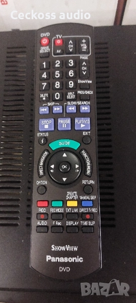 Дистанционно за двд PANASONIC SHOW VIEW, снимка 1