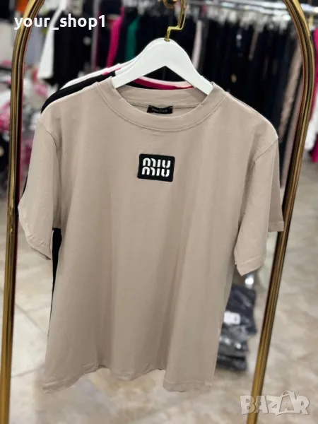 4 цвята дамска тениска Miu Miu , снимка 1