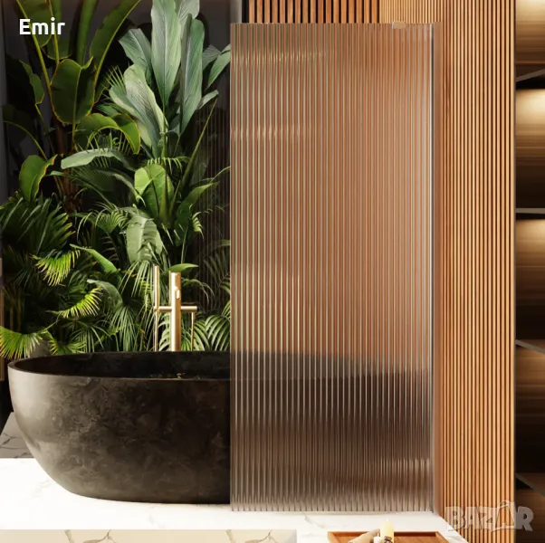 Душ параван флейта 60 см, снимка 1