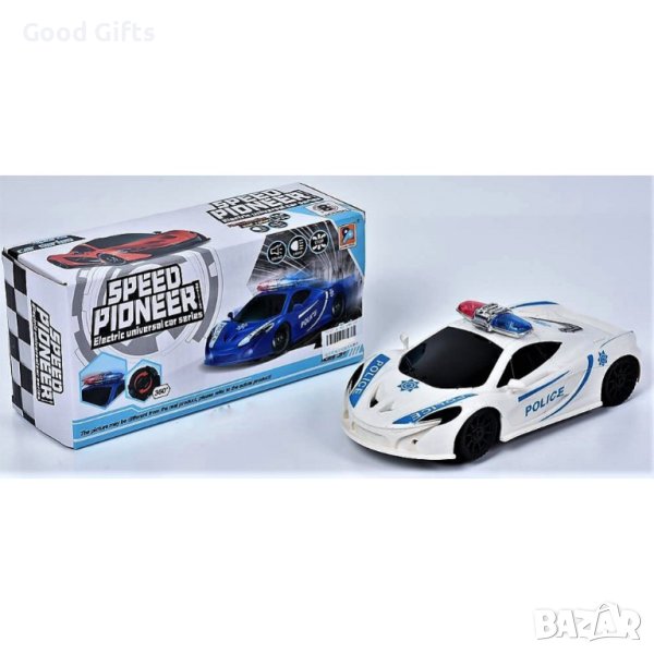 Светеща полицейска кола, музикална, снимка 1
