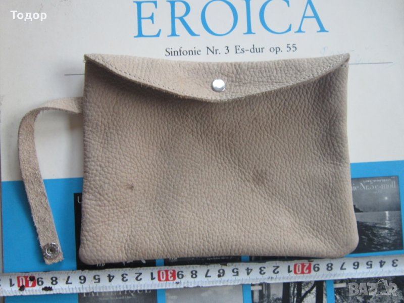 Испанска кожена чанта Валдес Кесия , снимка 1
