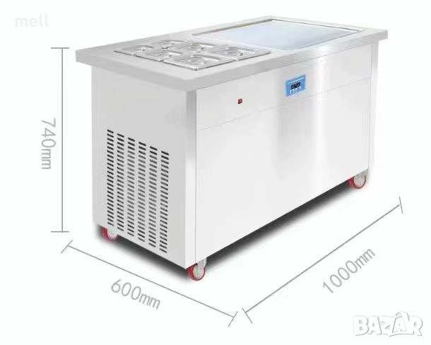 Машина за тайландски сладолед на плоча. Възможен лизинг. , снимка 1