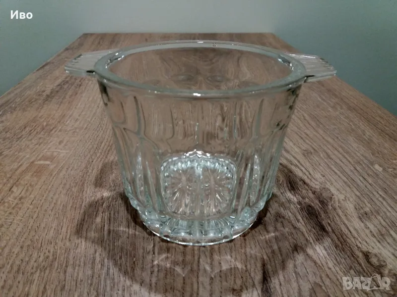 Кристален съд за лед, снимка 1