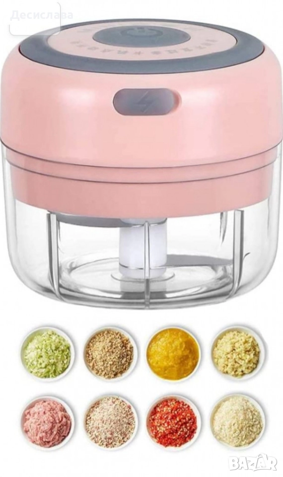 Мини електрически чопър с две остриета , снимка 1