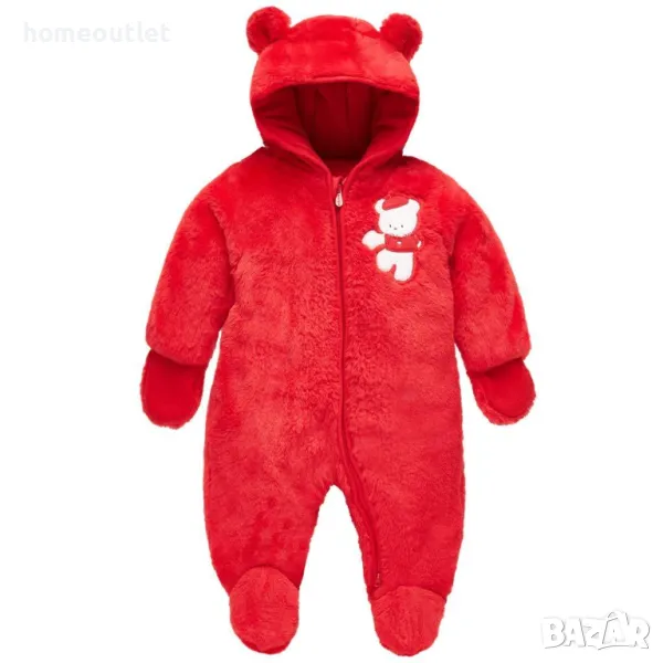 Бебешки пухкав космонавт с мече в червено 9-12м / 80см, LEERIJA/VINE BABY, снимка 1