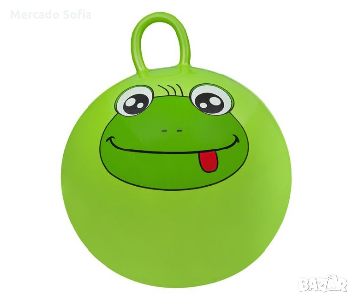 Подскачаща топка (хоп-хоп) жаба зелена , снимка 1